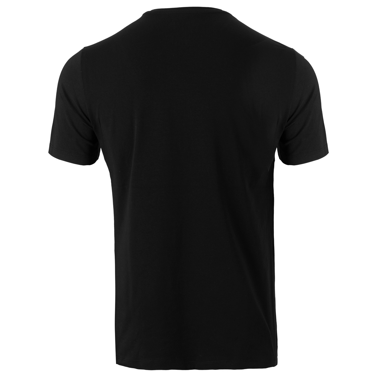 Men's Guitar Hotel Faux Leather Logo Tee image number 2