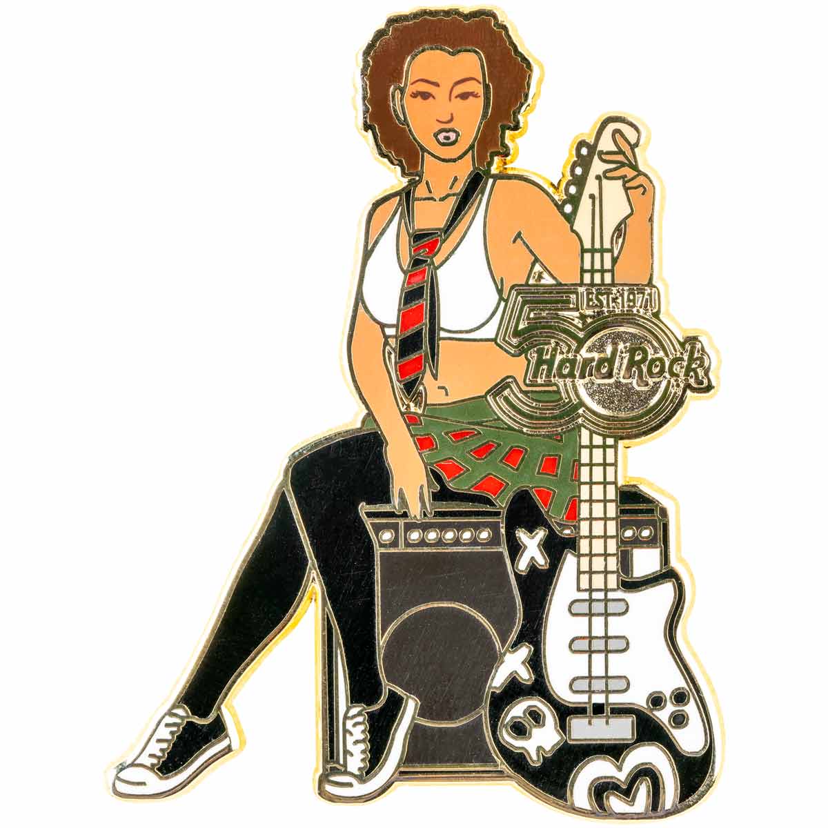 50th Anniversary 90's Decade Girl Pin image number 2