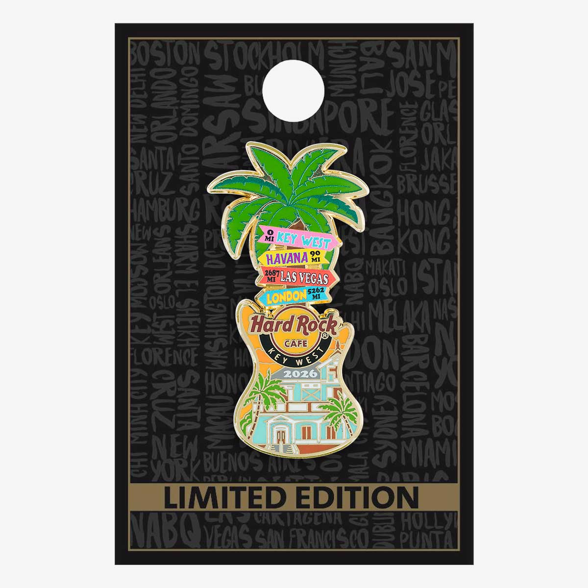 Limited Edition Key West Destination 2026 Pin image number 2