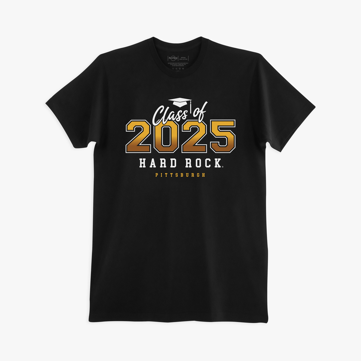 Adult Fit Class Of 2025 Tee in Black image number 1