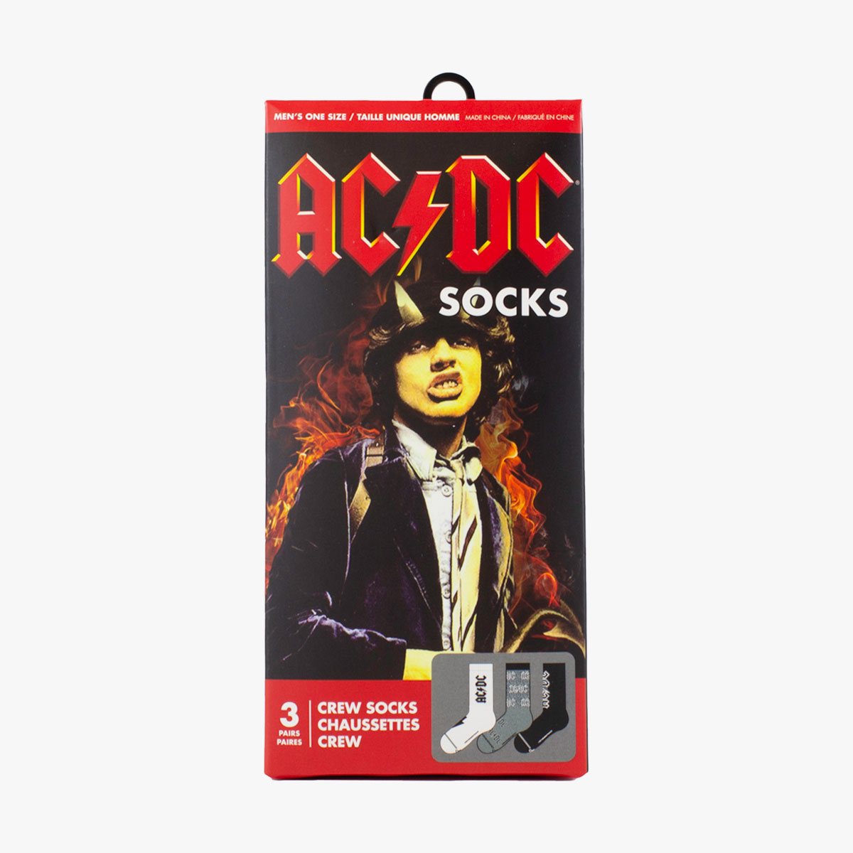 ACDC 3 Pack Socks image number 4