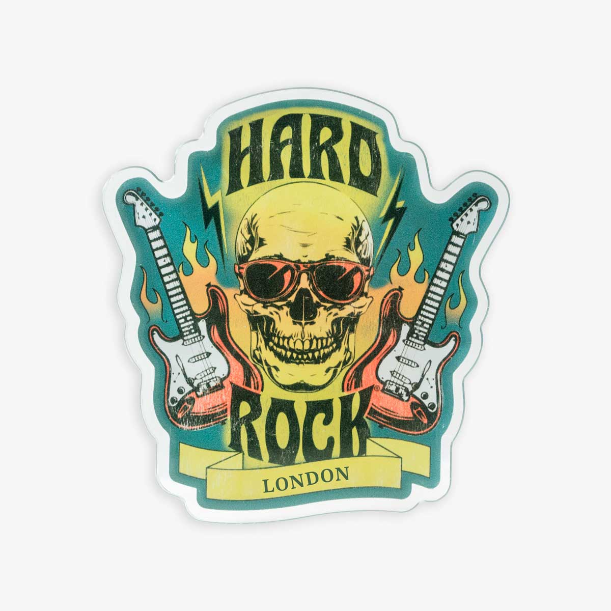 Sunglasses Skull Magnet image number 1