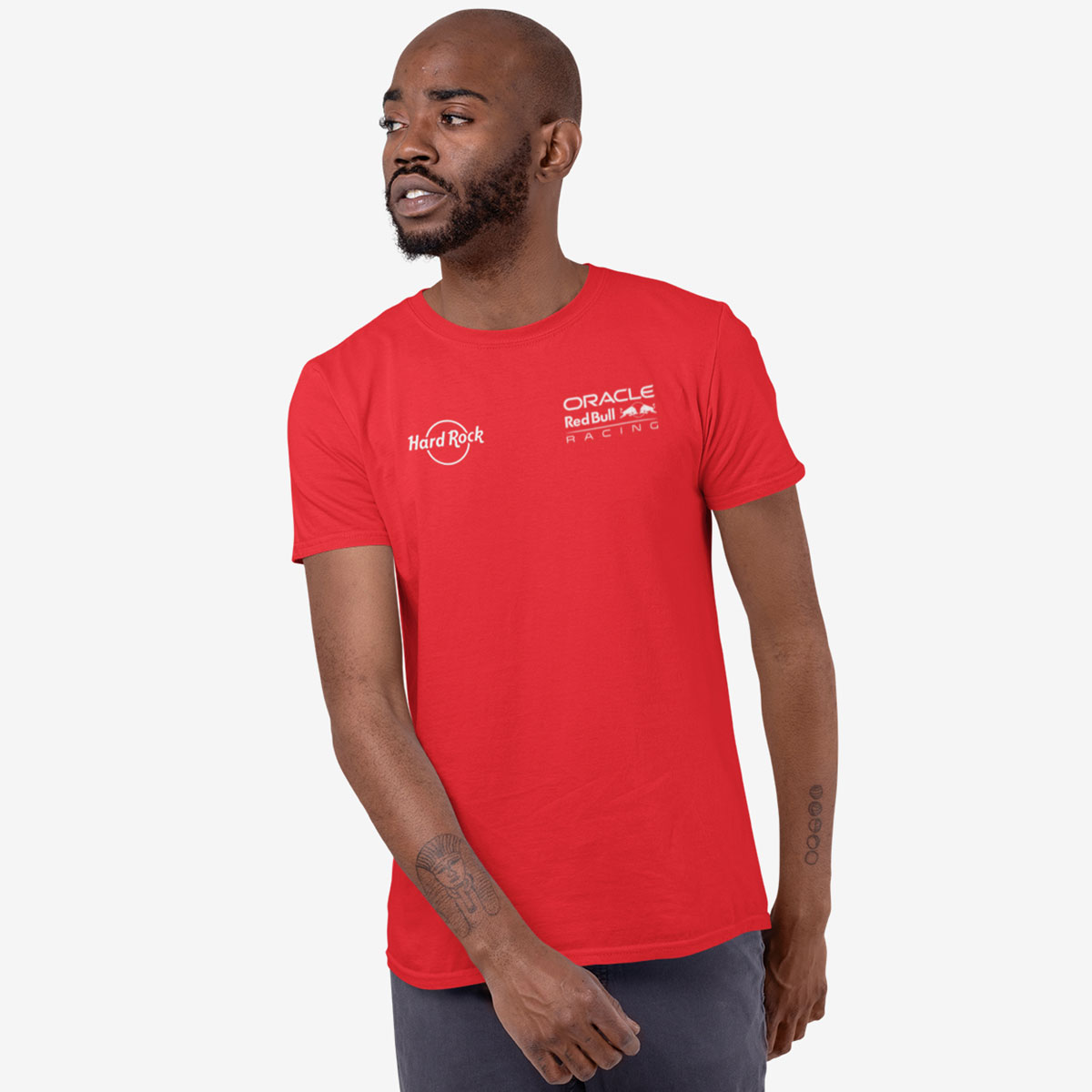 Red F1 Racing Fit Tee in Red