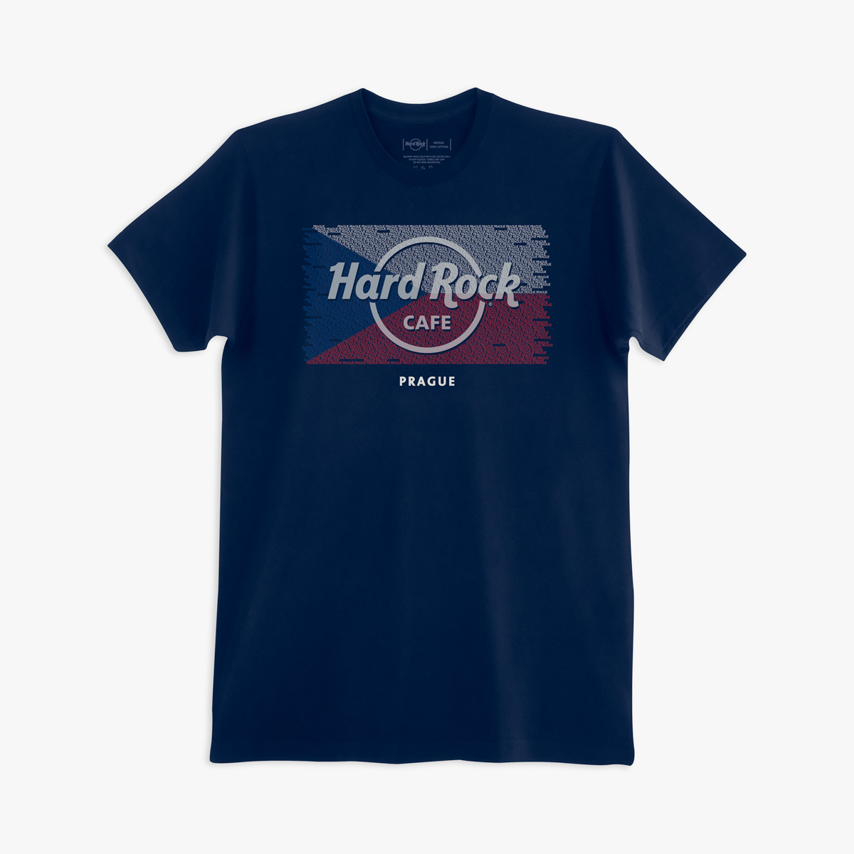 Men's Flag Repeat City Name Tee image number 1