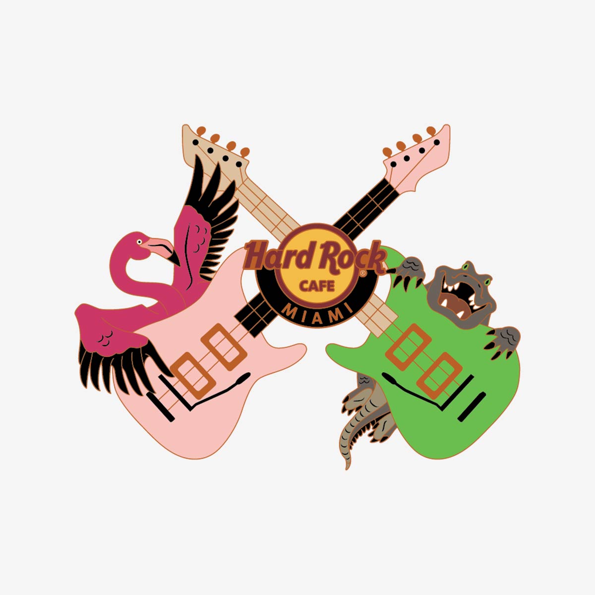 Limited Edition Miami Released Wildlife Pin image number 1