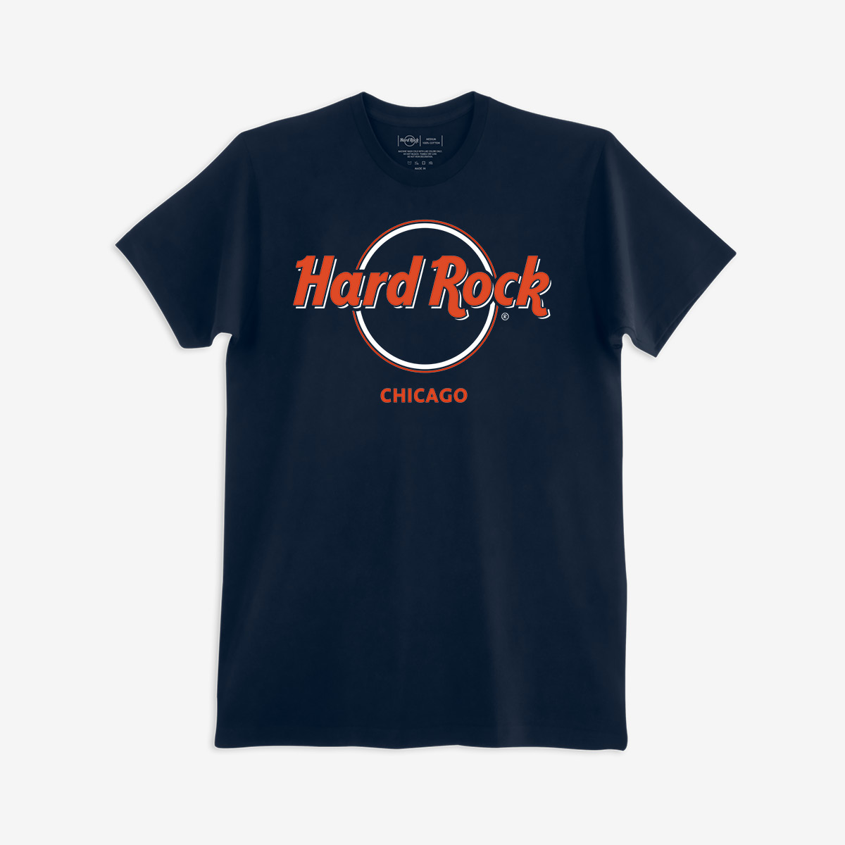 Adult Fit Football Colors Classic Logo Tee image number 1