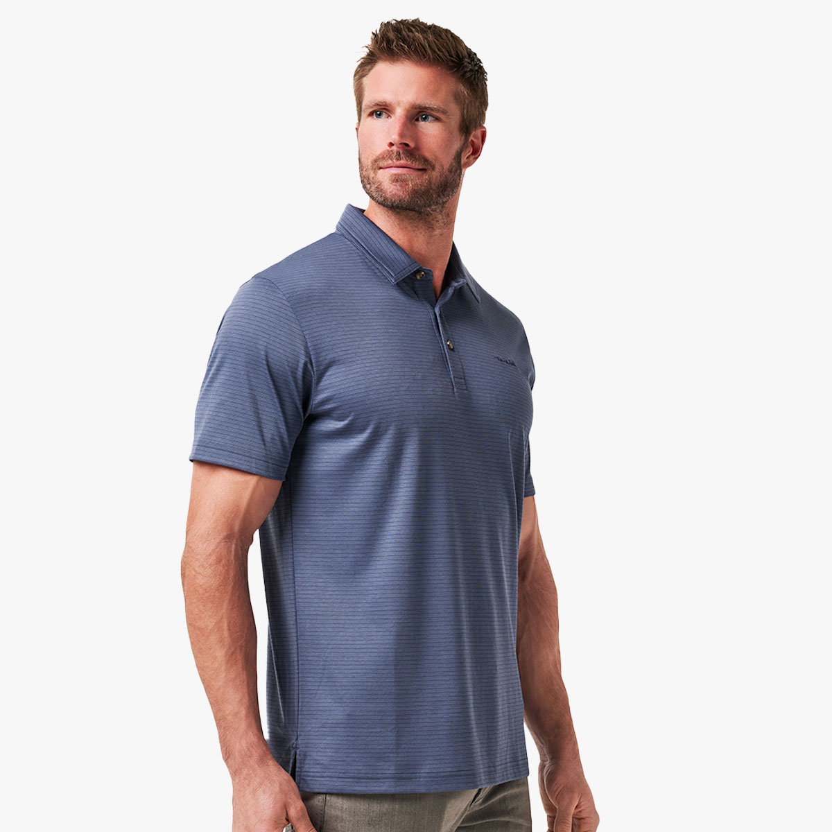 Travis Mathew The Zinna 2.0 Polo in Indigo image number 4