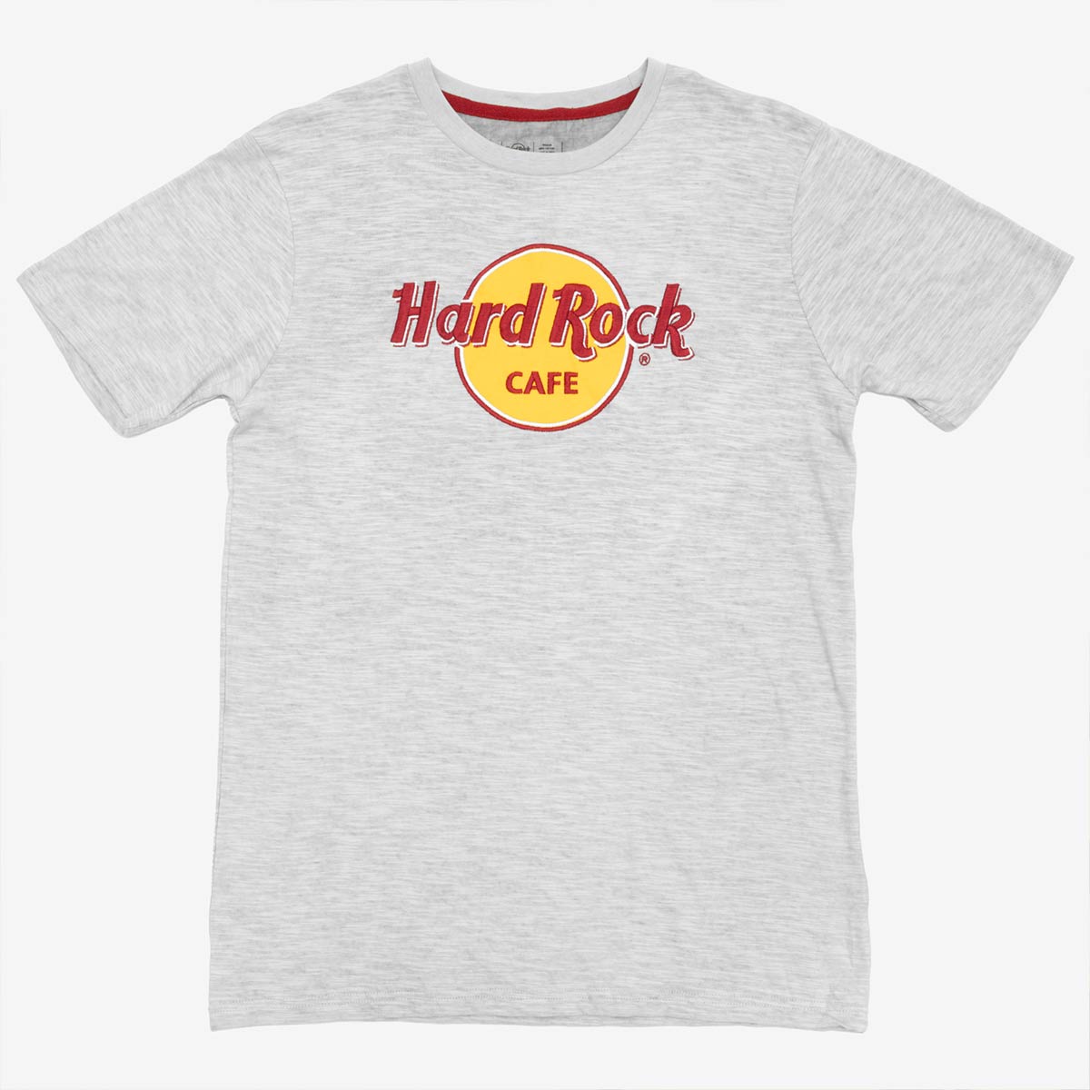 Hard Rock Adult Fit Elevated Classic Grey Tee image number 3