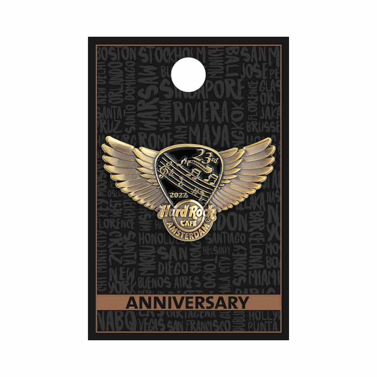 Amsterdam 23rd Anniversary Pin image number 2