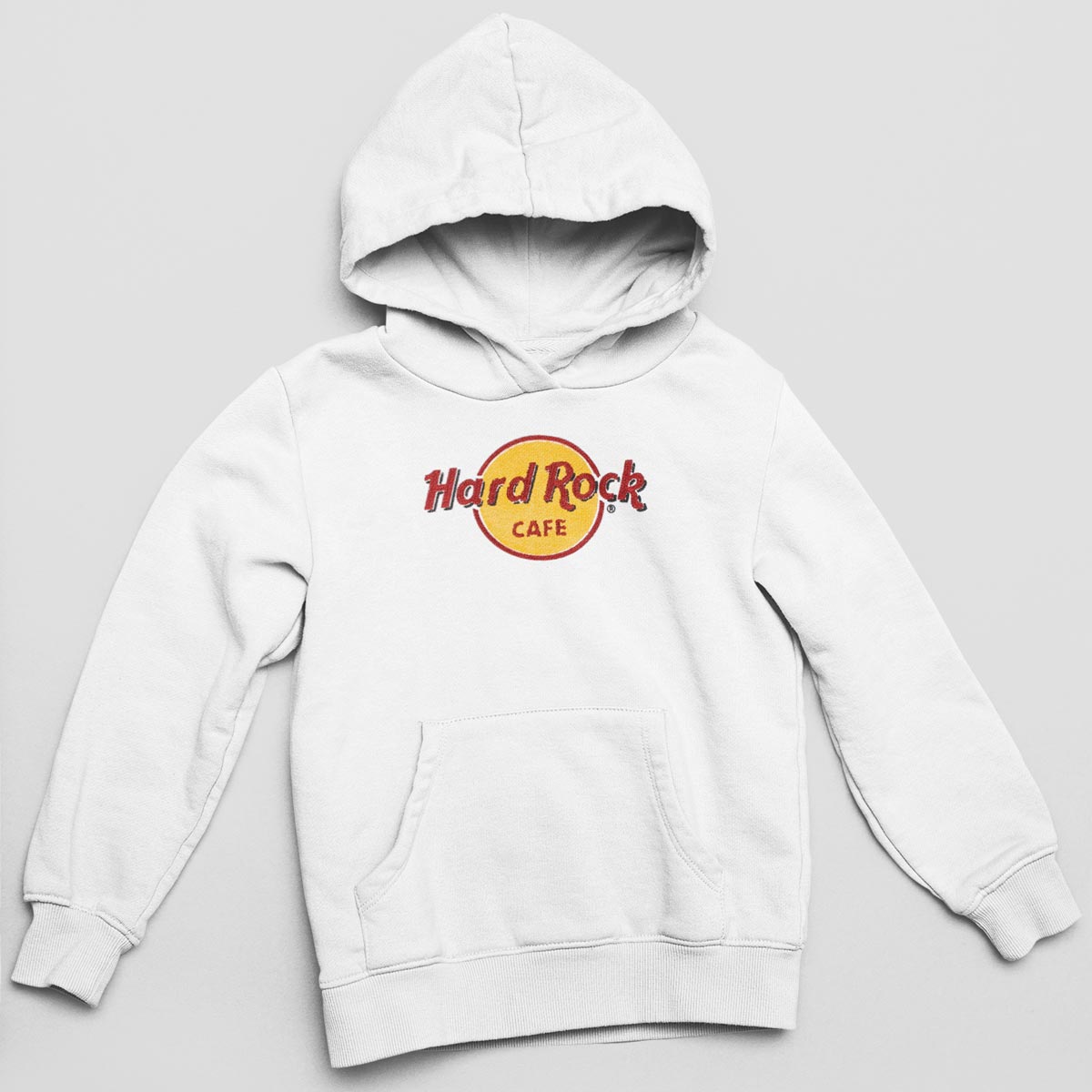 Youth Fit Varsity Retro Logo Hoodie in White image number 2