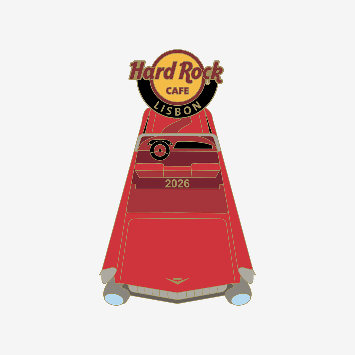 Limited Edition Lisbon Scenic Drive 2026 Pin image number 1