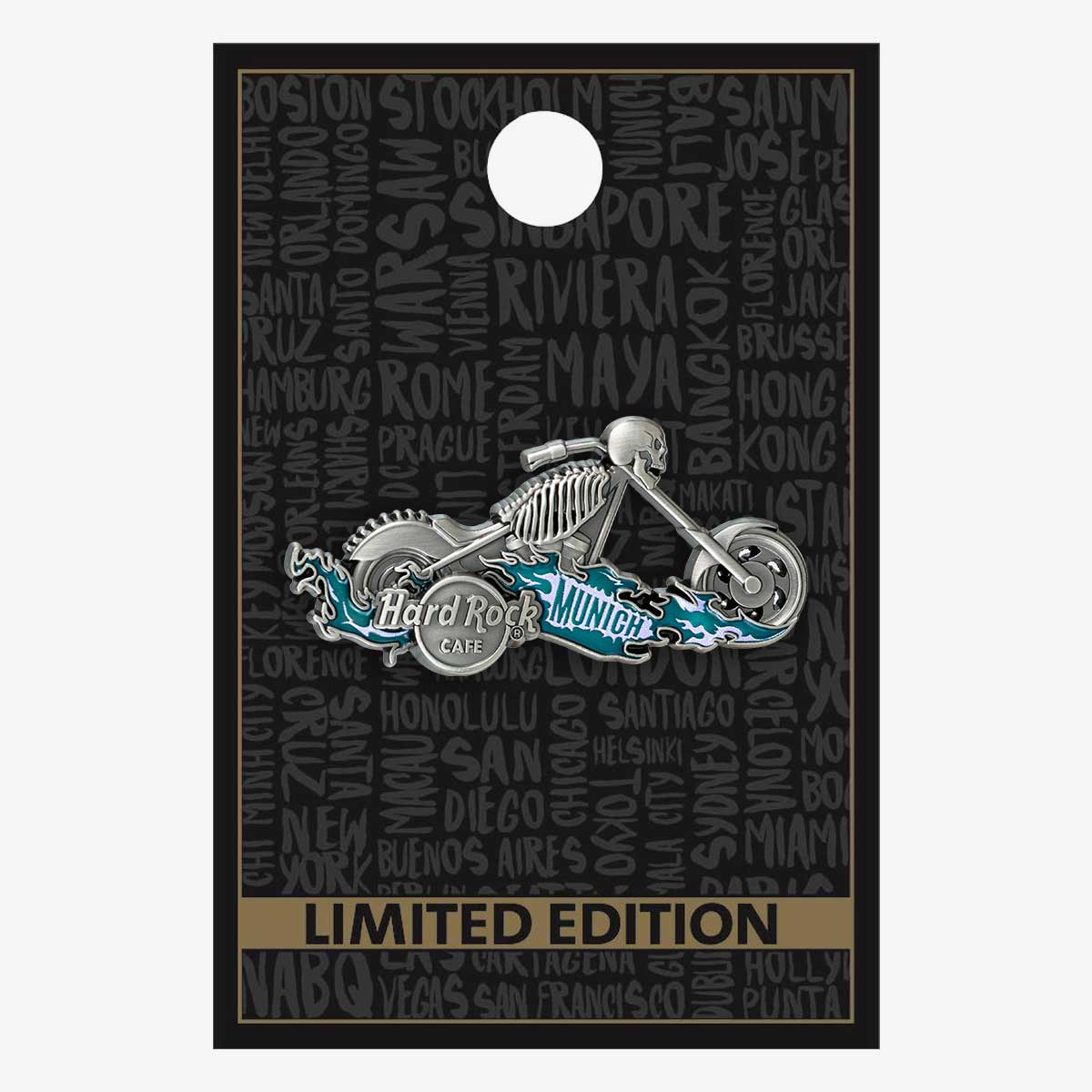 Limited Edition 3D Chopper Bike Pin Series image number 2