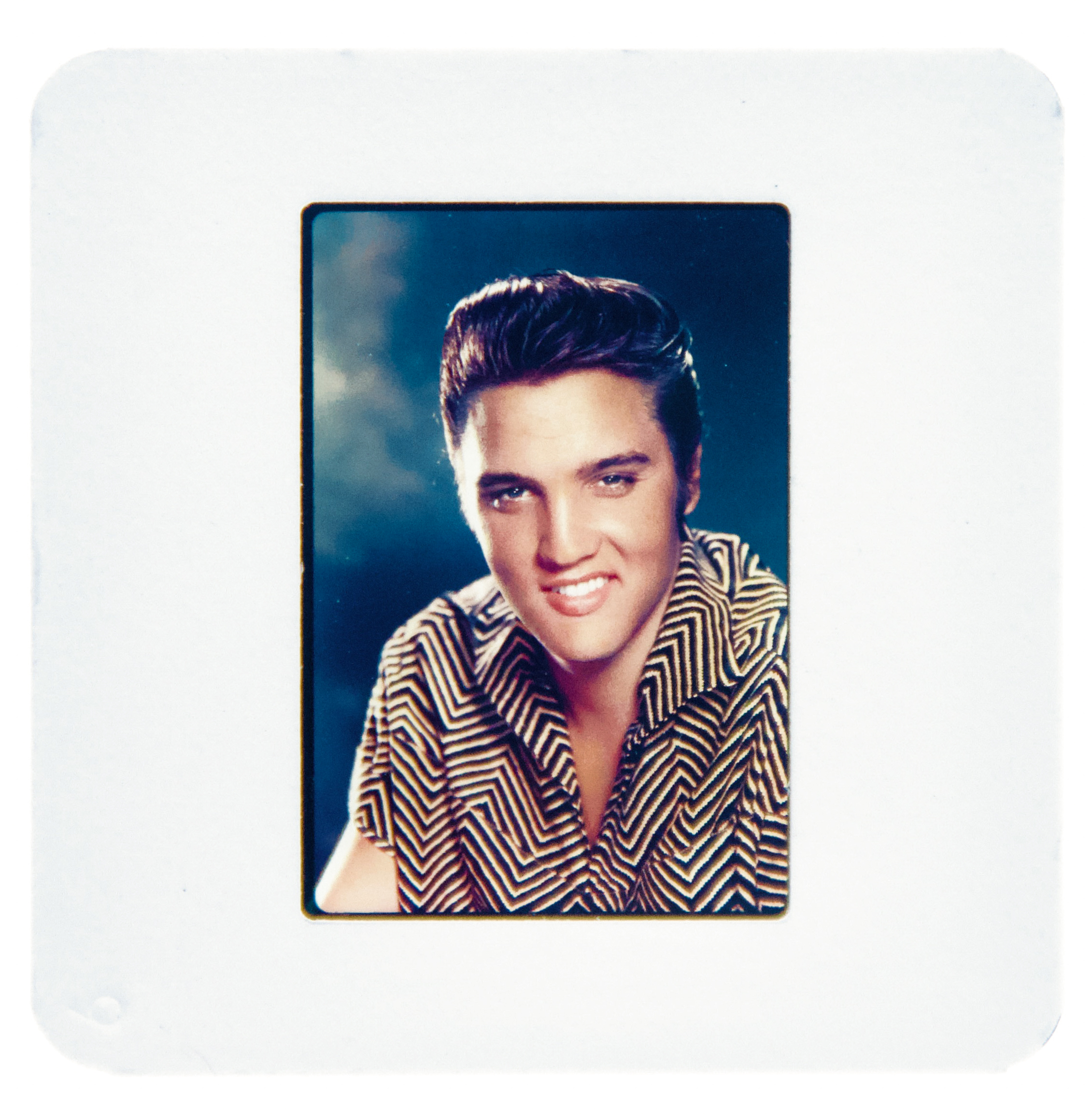 Elvis Presley Boxed Original 35MM Photograph in Acrylic Case image number 1