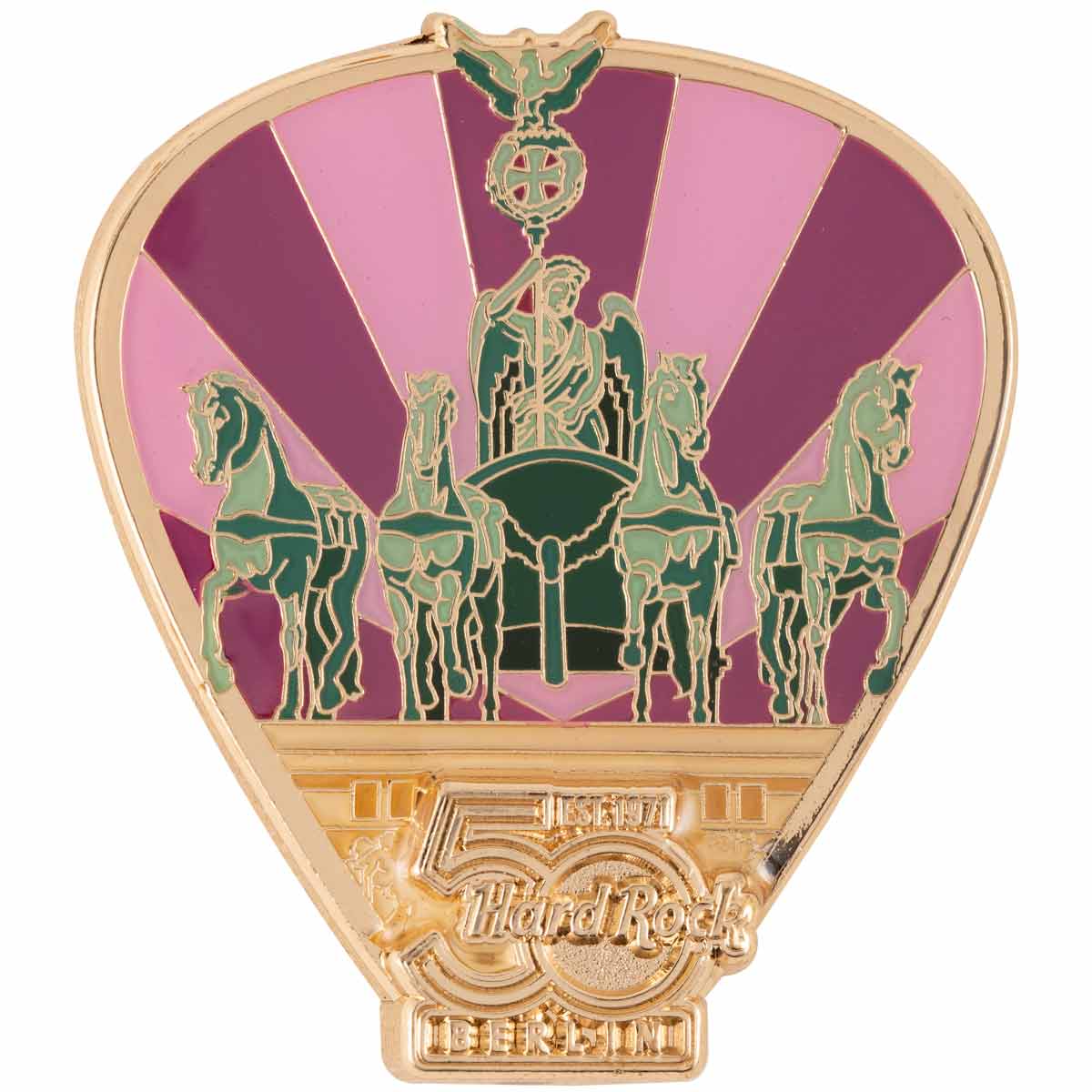 50th Anniversary Core Berlin Statue Pin image number 2
