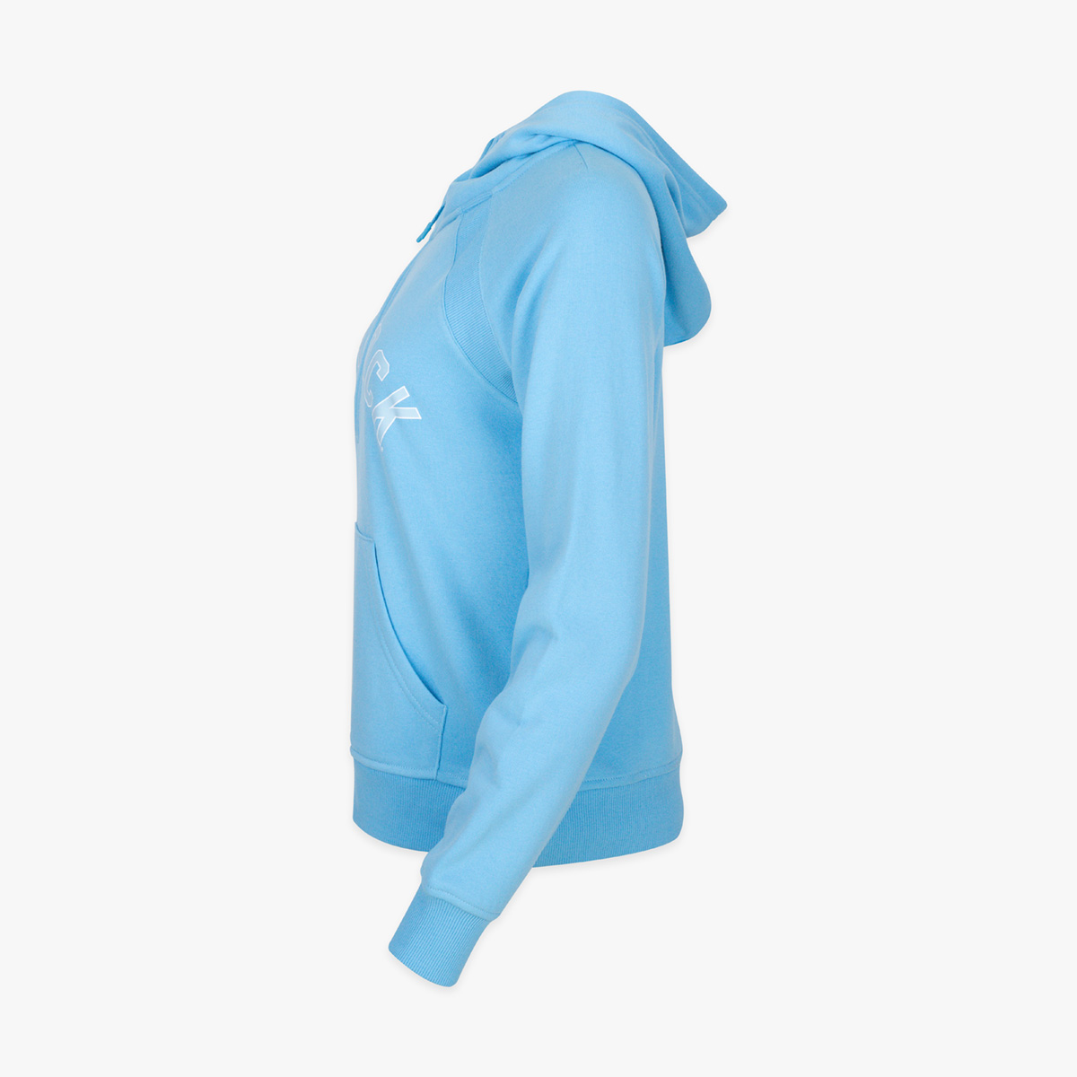 Women's Fit Cross Guitars Asana Half-Zip Hoodie in Summer Sky image number 2