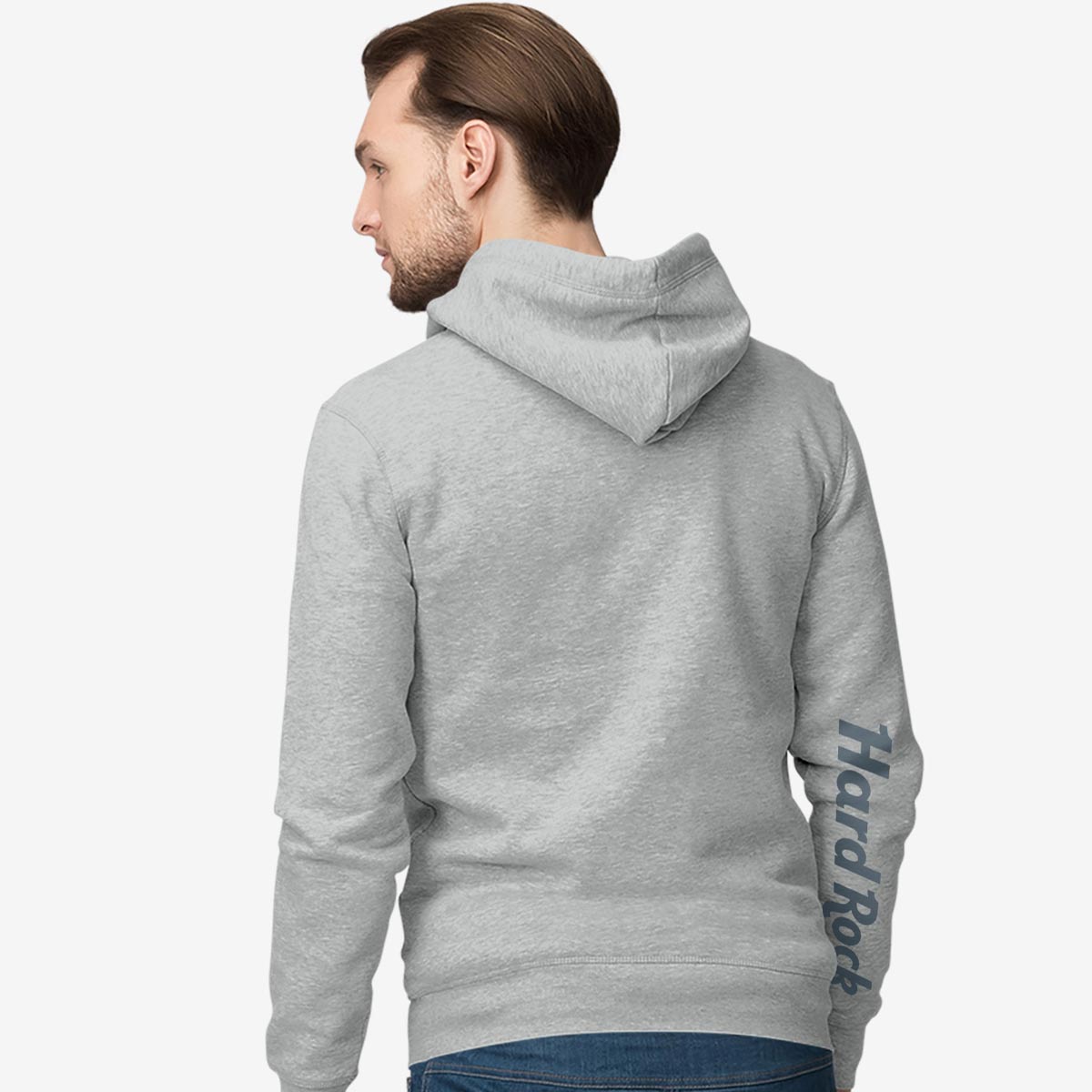 Red Bull F1 Racing Adult Fit Hoodie in Heather Grey image number 2