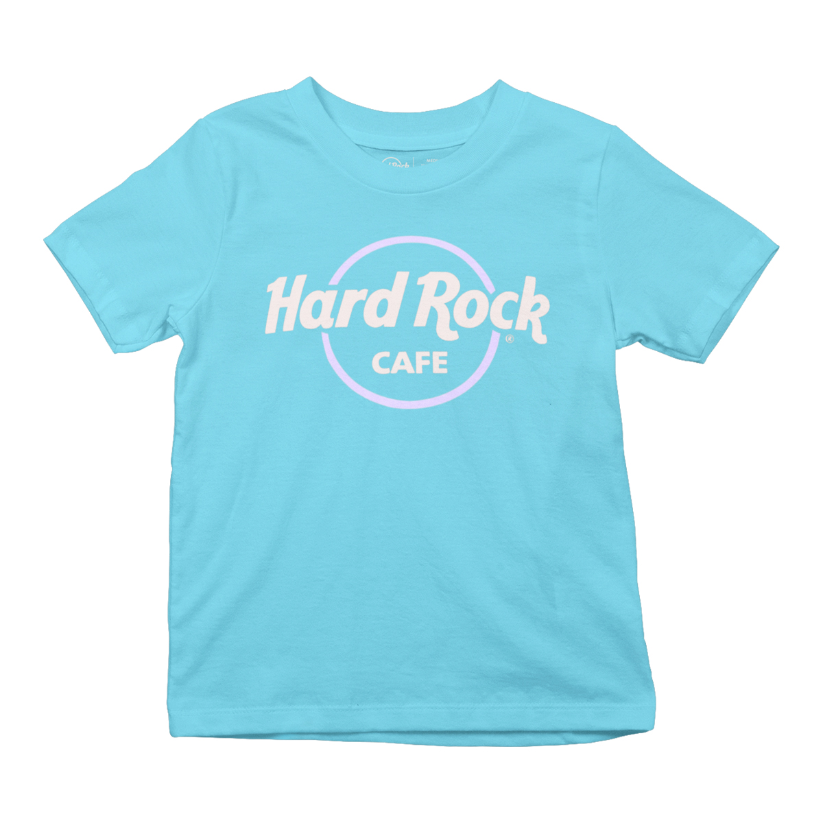 Hard Rock Youth Fit Pop of Color Tee in Light Aqua image number 1