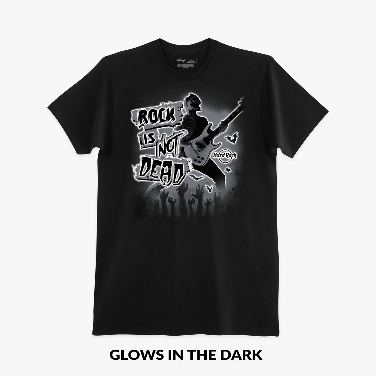 Halloween Rock Is Not Dead Tee image number 2