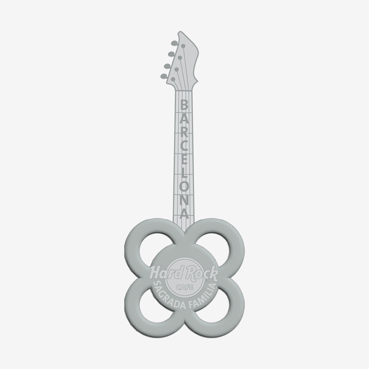Limited Edition Sagrada Familia Panot Guitar Pin image number 1