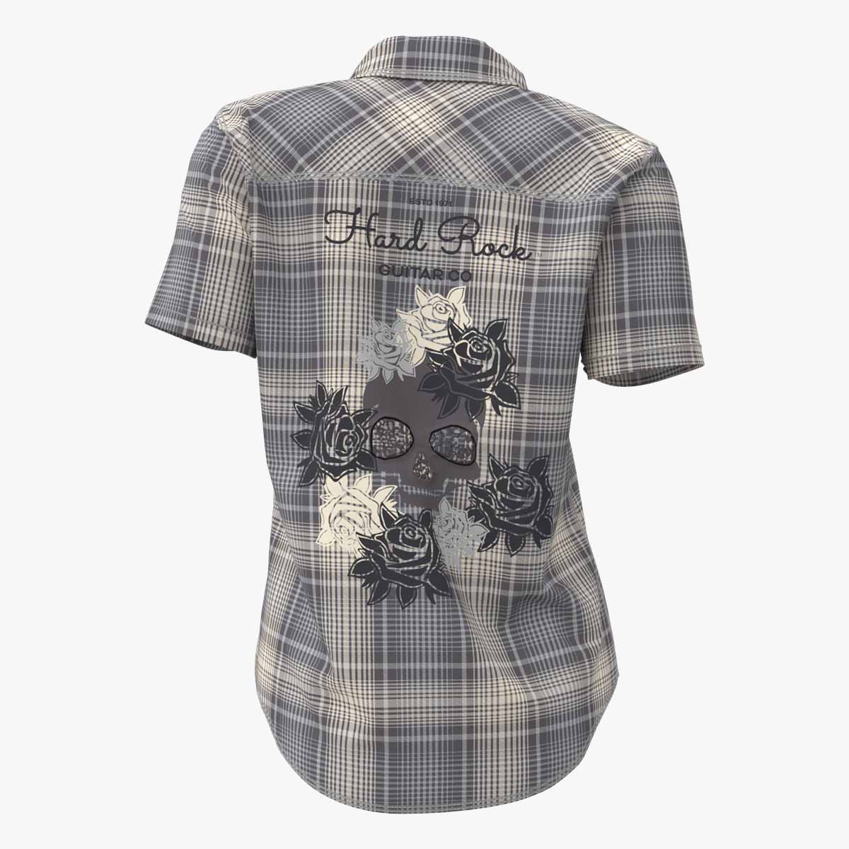 Guitar Company Plaid Shirt with Back Design image number 2