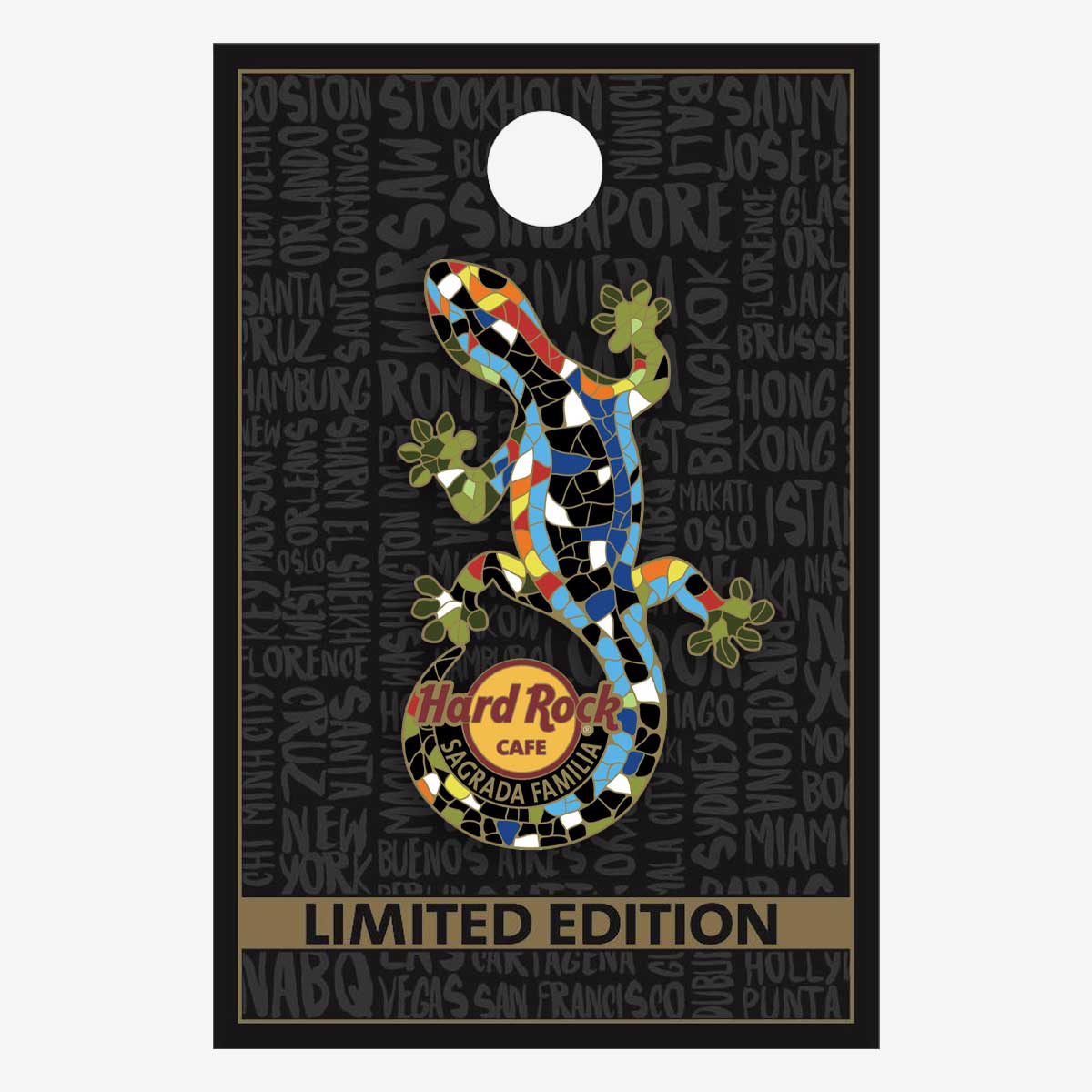 Limited Edition Salamandra Gaudi 2024 Pin image number 2