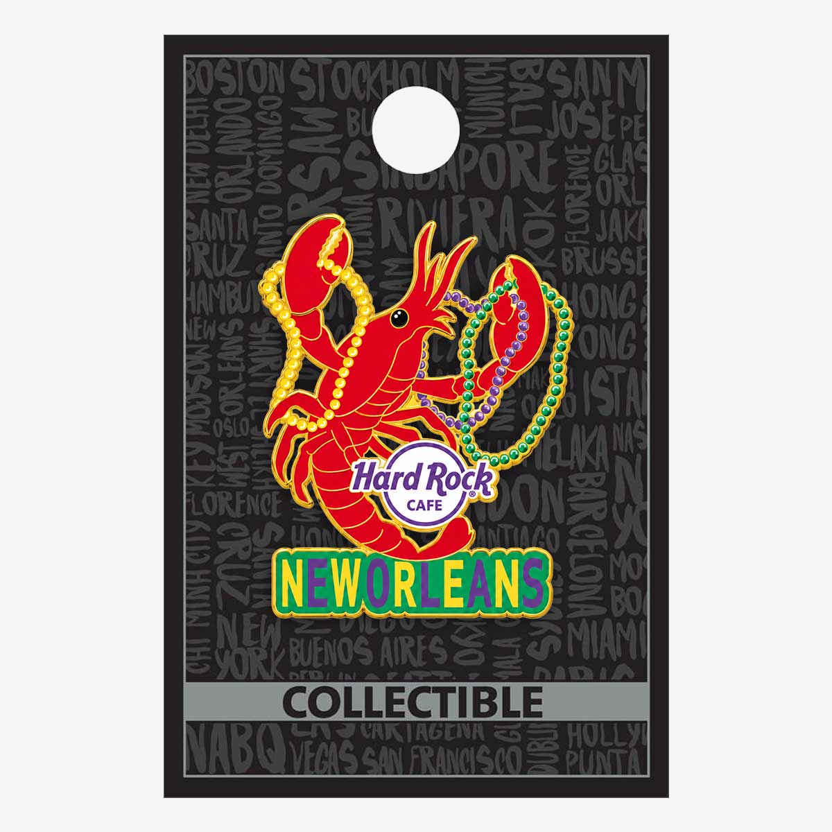 Collectible New Orleans Crayfish Pin image number 2