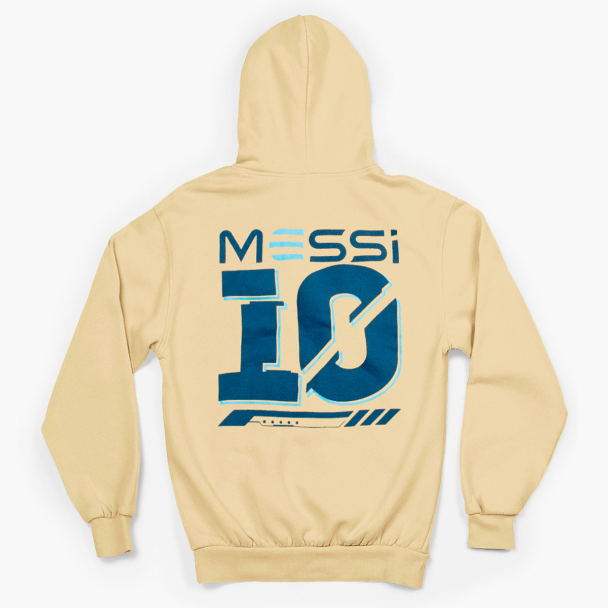 Messi Youth Fit Light Yellow Hoodie image number 3