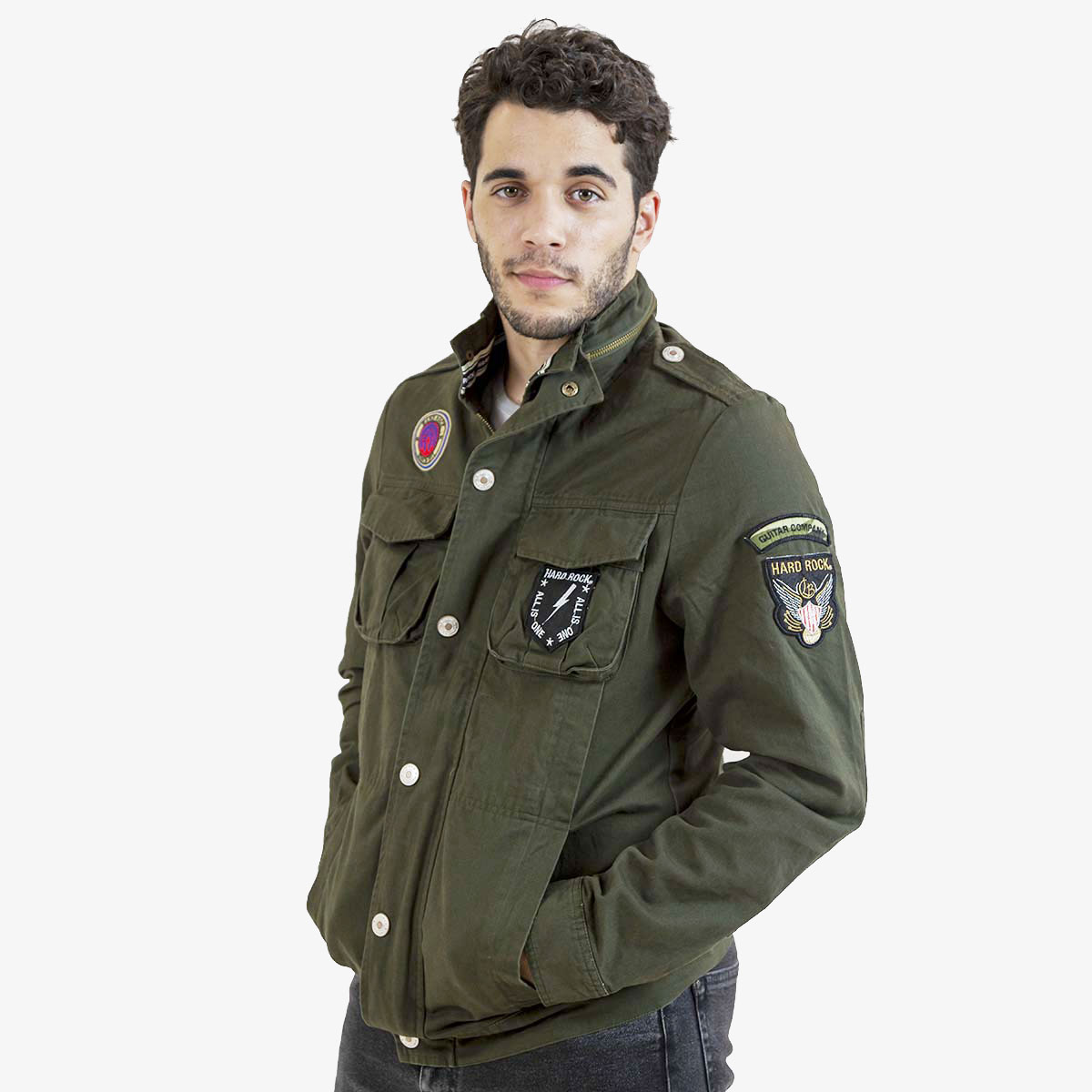 Mens Jacket with Military Style Design – Amtify