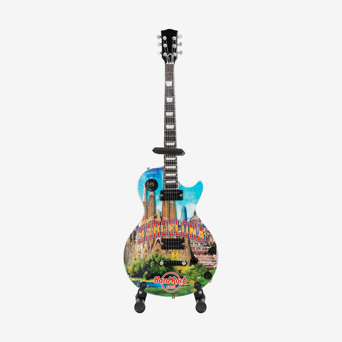 Country Colors 10" Mini City Guitar with Stand image number 1