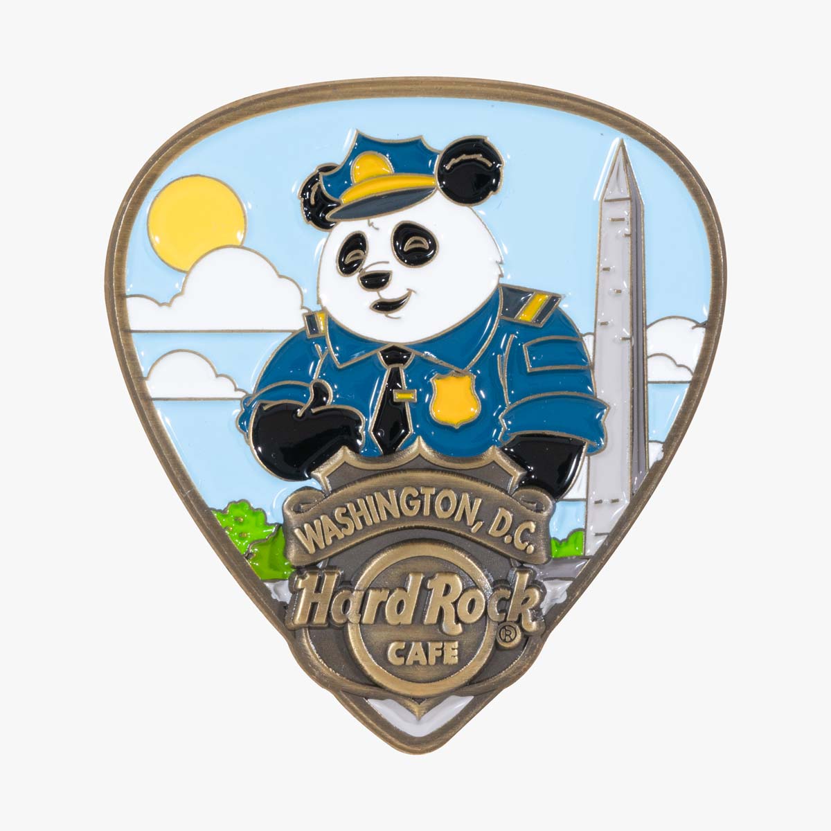 Core Police Panda Pin Y24 image number 1