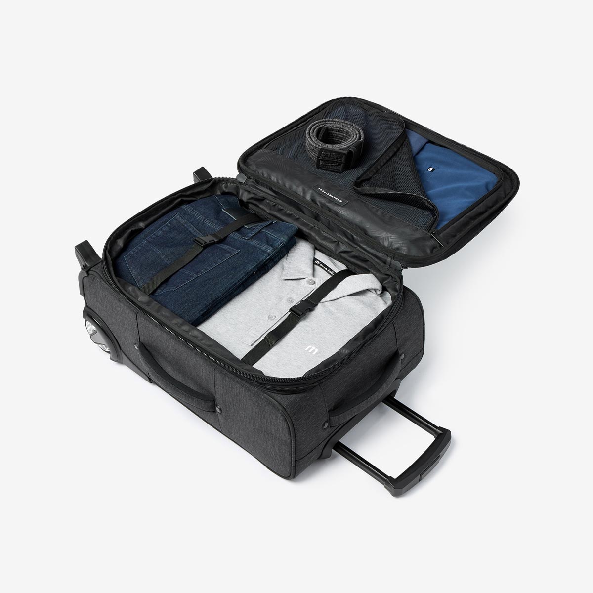 TravisMathew Carry On 2.0 in Black image number 3