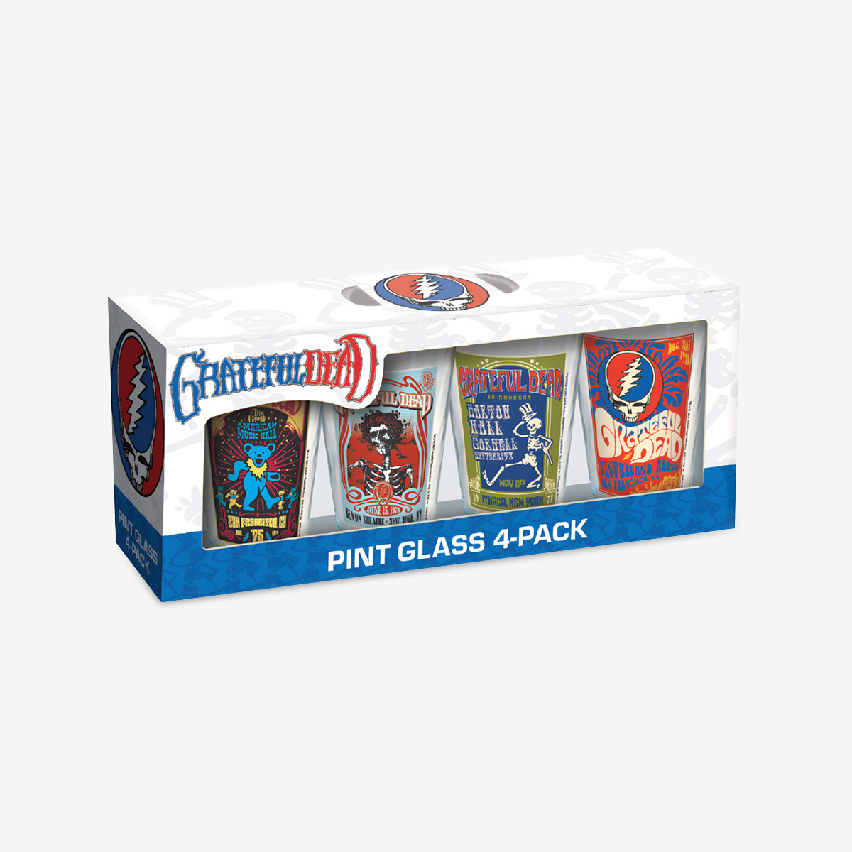 Grateful Dead Drinking Glass Set image number 1