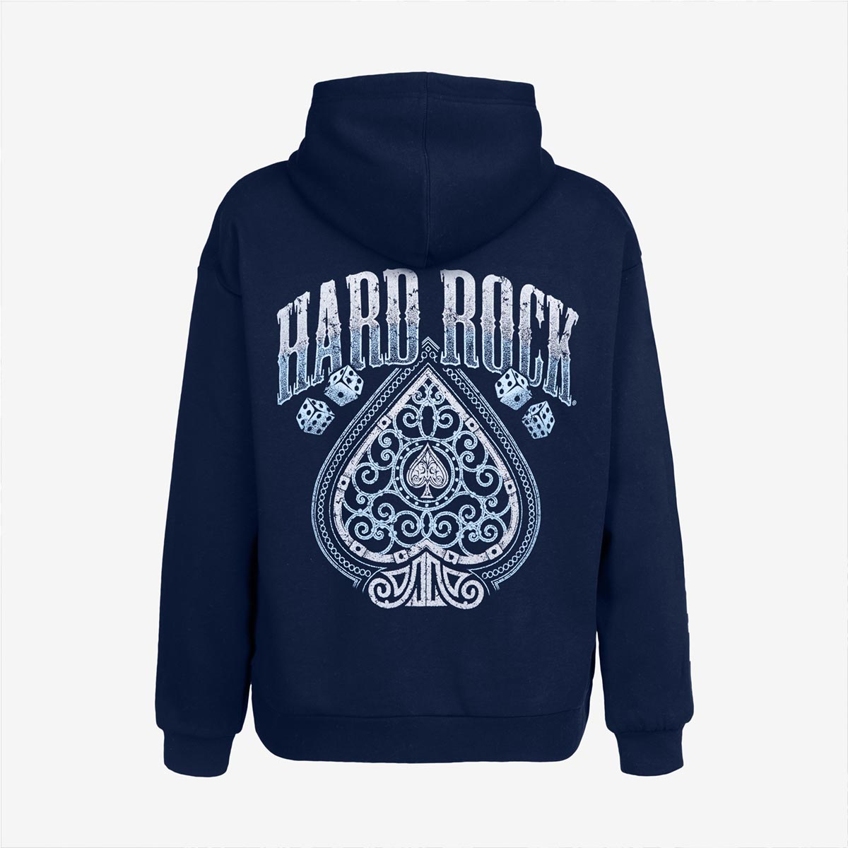 Casino Spade Navy Zip Hoodie image number 1