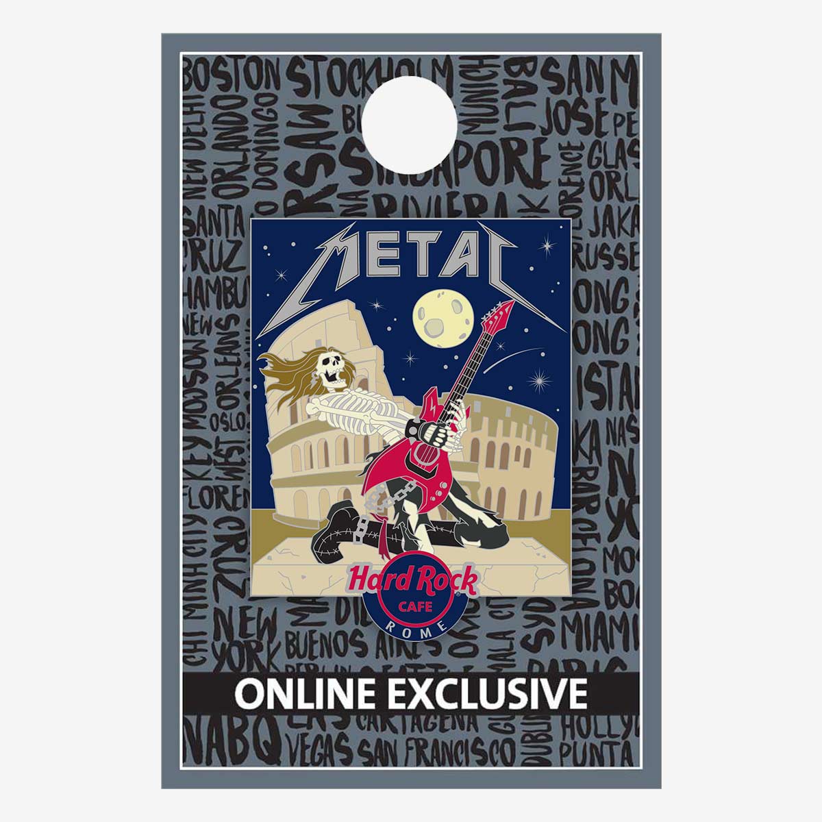Online Exclusive Collectible Rome Metal Pin Series image number 2