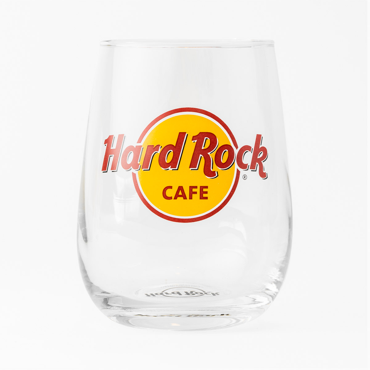 Hard Rock Cafe Logo Stemless Wine Glass image number 2