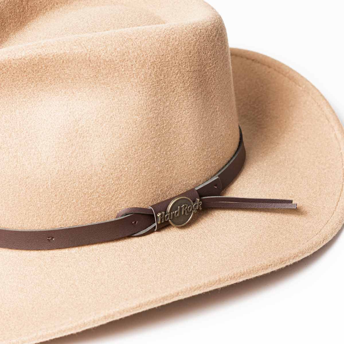 Felt Outback Hat Logo Pin Camel image number 2