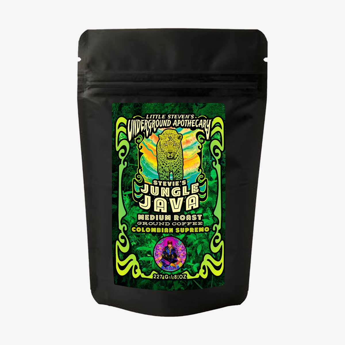 Stevies Jungle Java Medium Roast Ground Coffee image number 1