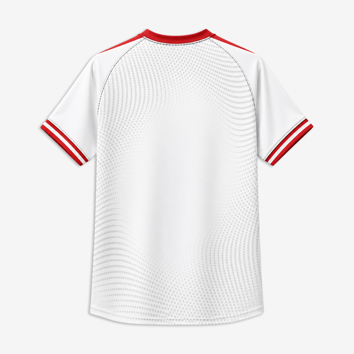 England Soccer V Neck Tee in White image number 2