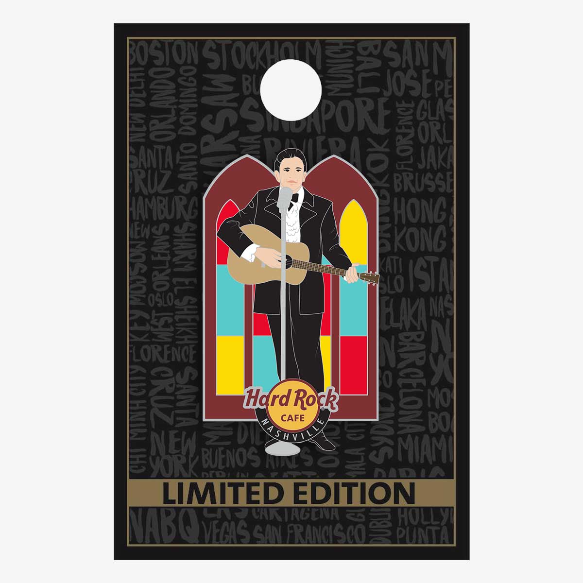 Limited Edition Nashville Singer 2 Pin image number 2