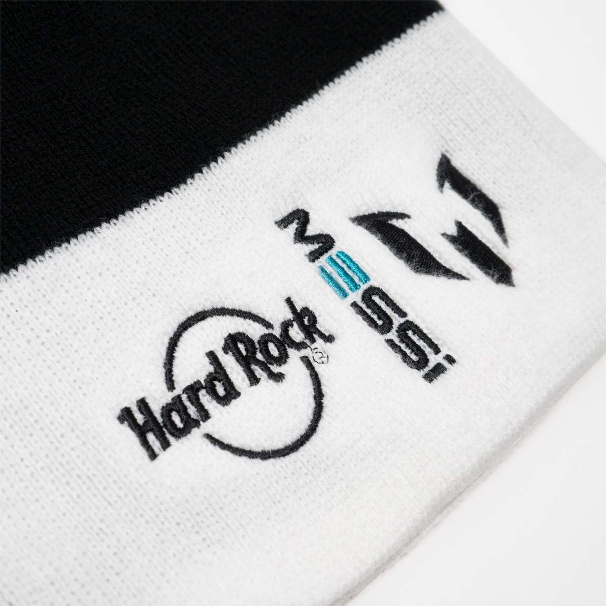 Messi x Hard Rock Beanie in Black and White image number 4