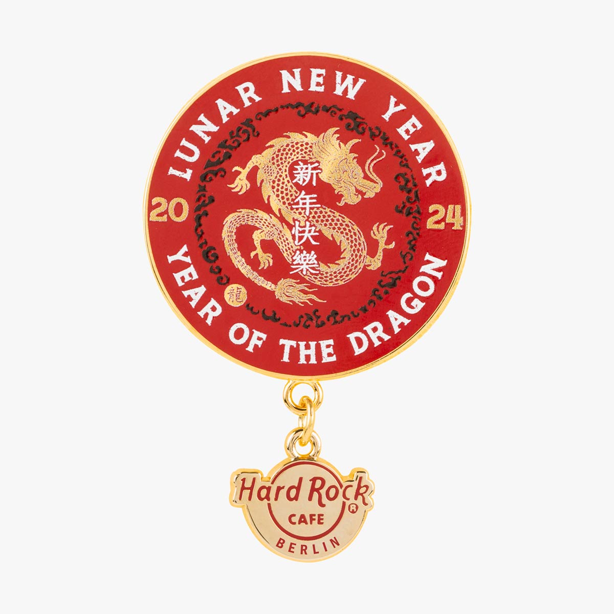 Lunar New Year Pin with Dragon image number 1