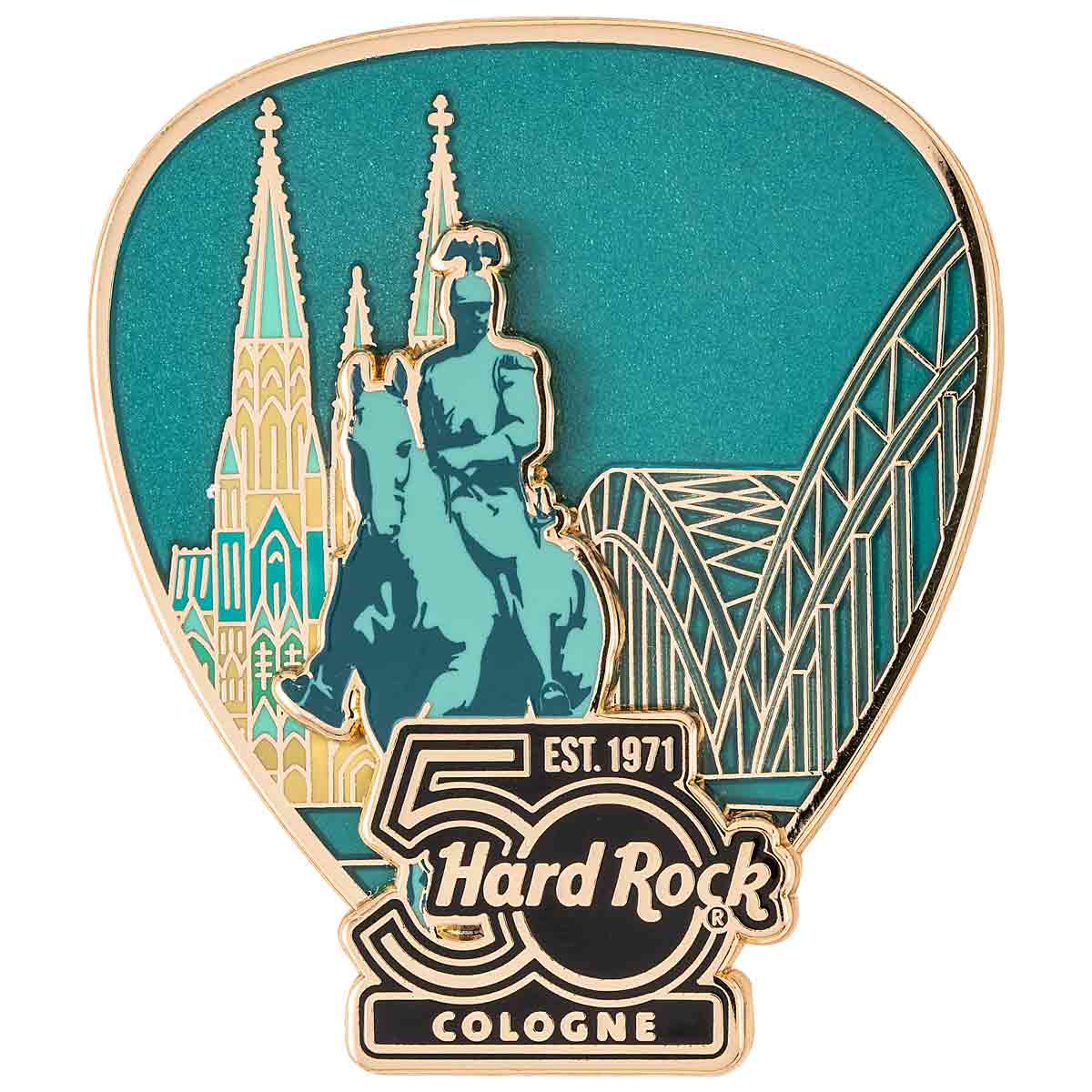 50th Anniversary Core Cologne Scenery Pick Pin image number 1