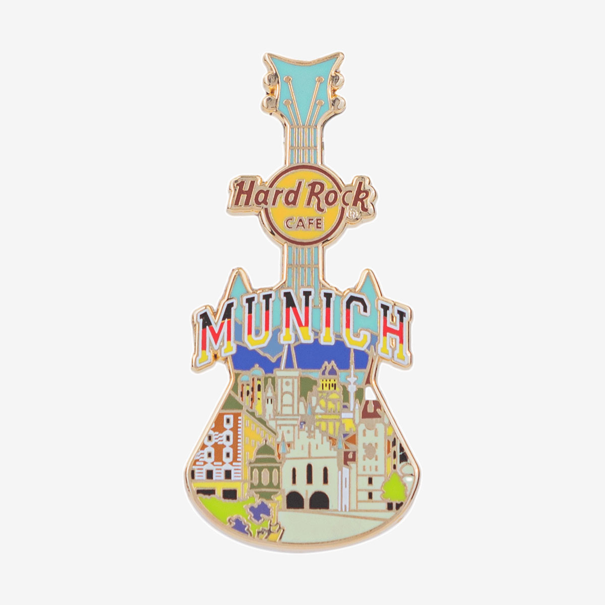 Guitar V20 City Tee Pin image number 1