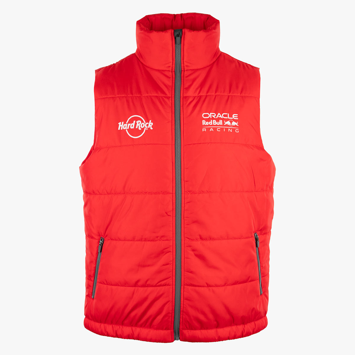 Red Bull Puffer Vest in Racer Red image number 1