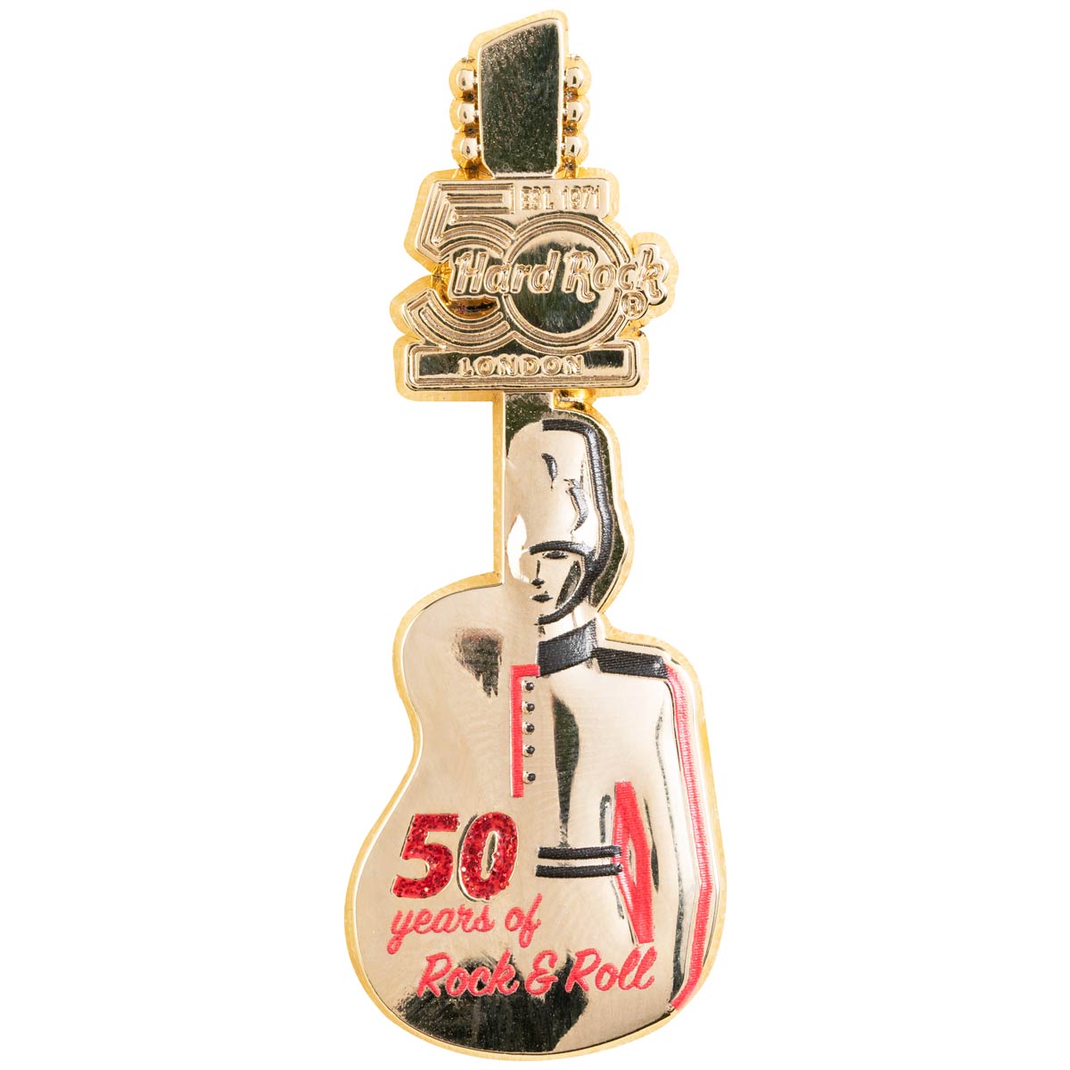 50th 3D Gold Silhouette Guitar LE Series image number 2