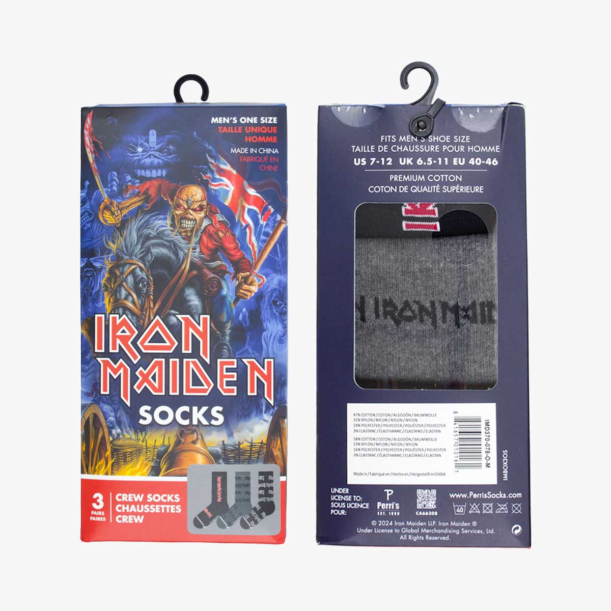 Iron Maiden 3 Pack Socks image number 5