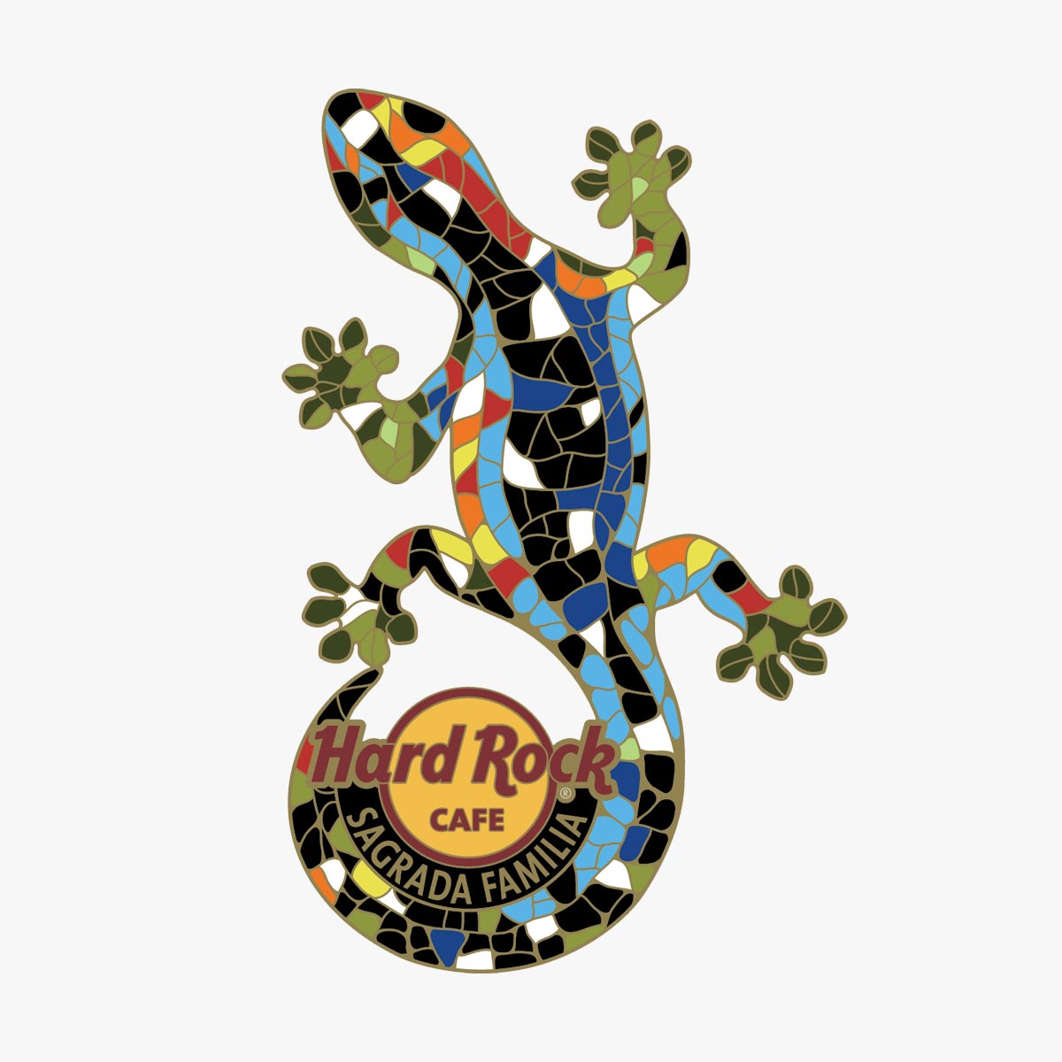 Limited Edition Salamandra Gaudi 2024 Pin image number 1